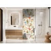 Panneau WC papillons et oiseaux romantiques