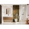 Panneau WC effet bronze